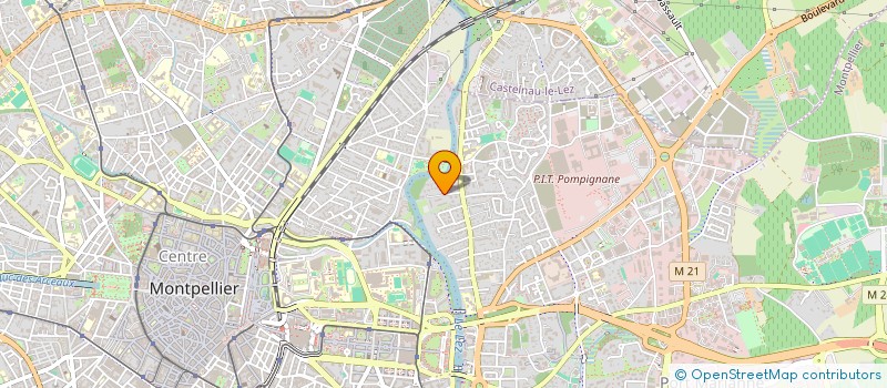 localisation de l'entreprise SCI SAMAR à MONTPELLIER