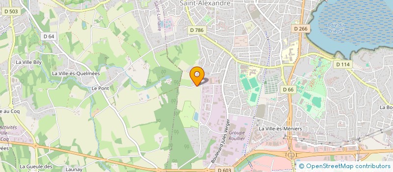 localisation de l'entreprise SCI SAMAR  DINARD