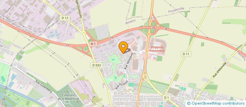 localisation de l'entreprise SCI SAMAR à AMIENS