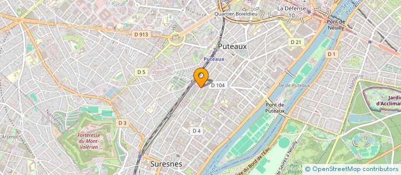 localisation de l'entreprise SCI SAMARANTA à SURESNES