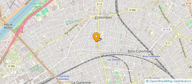 localisation de l'entreprise SCI SAMARCANDE à COLOMBES