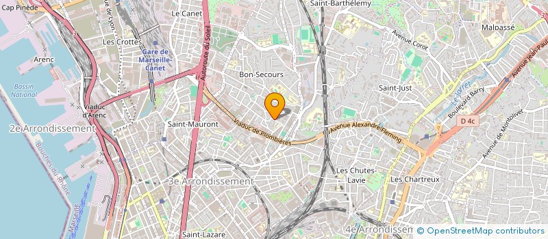 localisation de l'entreprise SCI SAMARI à MARSEILLE