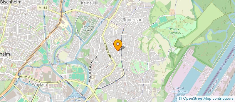 localisation de l'entreprise SCI SAMARKAND  STRASBOURG