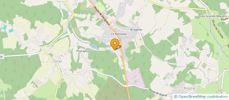 localisation de l'entreprise SCI SAMATA  DIRAC