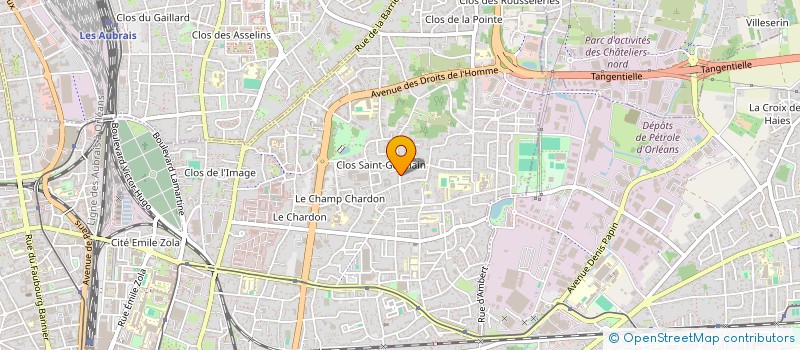 localisation de l'entreprise SCI SAMATHA à ORLEANS