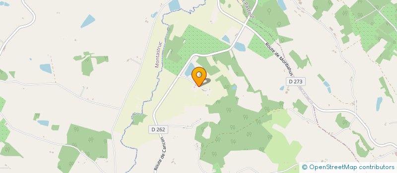 localisation de l'entreprise SCI SAMAVI  PINEL-HAUTERIVE