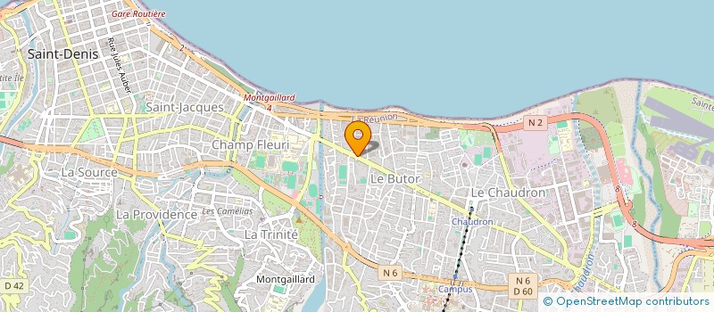 localisation de l'entreprise SCI SAMBA à SAINT-DENIS