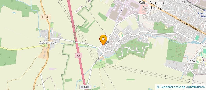 localisation de l'entreprise SCI SAMBA  SAINT-FARGEAU-PONTHIERRY