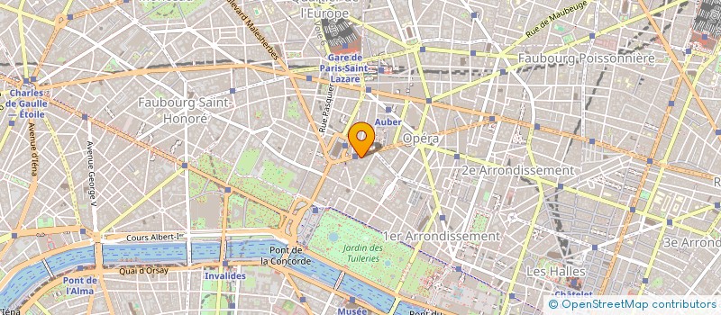 localisation de l'entreprise SCI SAMBA  PARIS