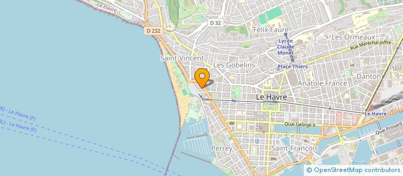 localisation de l'entreprise SCI SAMBUY à LE HAVRE