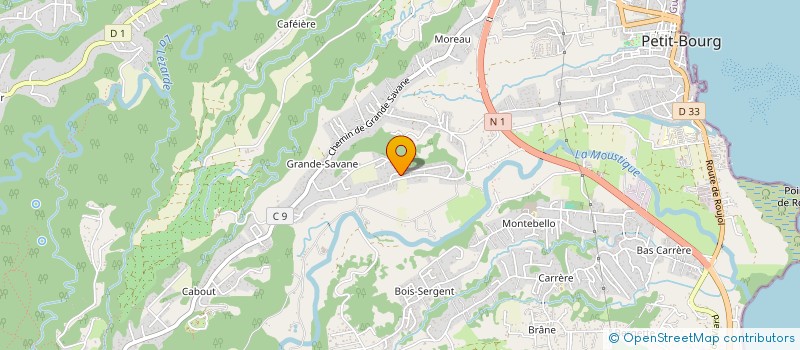 localisation de l'entreprise SCI SAMCHA à PETIT-BOURG