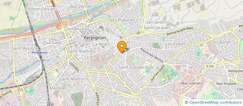 localisation de l'entreprise SCI SAMCHA à PERPIGNAN