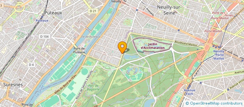localisation de l'entreprise SCI SAMEDI à NEUILLY-SUR-SEINE