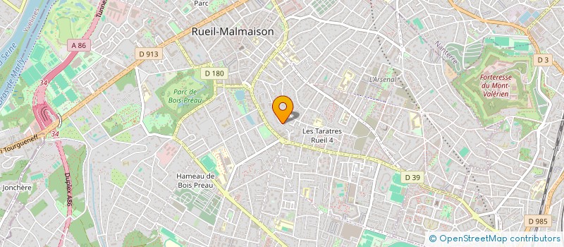 localisation de l'entreprise SCI SAMENAT à RUEIL-MALMAISON