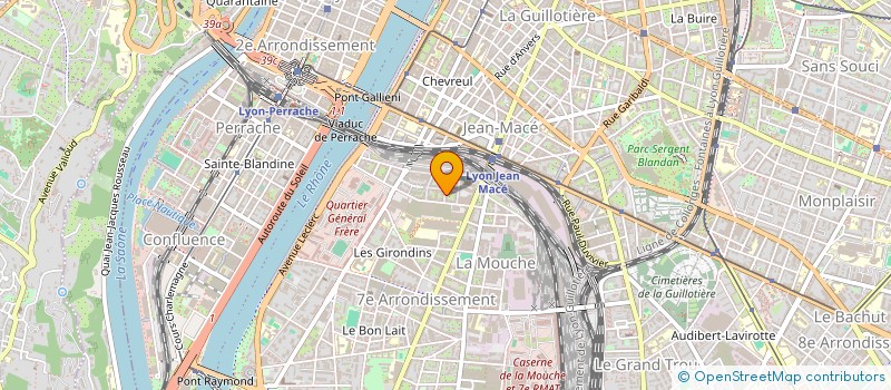 localisation de l'entreprise SCI SAMEP  LYON