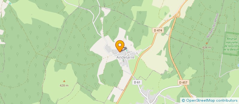 localisation de l'entreprise SCI SAMETIALE  ANDELARRE