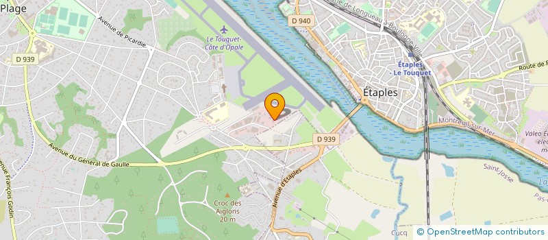 localisation de l'entreprise SCI SAMI à LE TOUQUET-PARIS-PLAGE