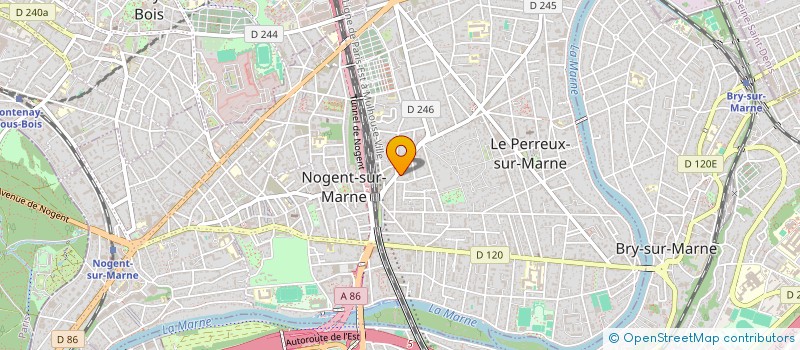 localisation de l'entreprise SCI SAMIAN  LE PERREUX-SUR-MARNE