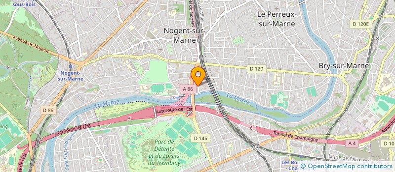 localisation de l'entreprise SCI SAMJ à NOGENT-SUR-MARNE
