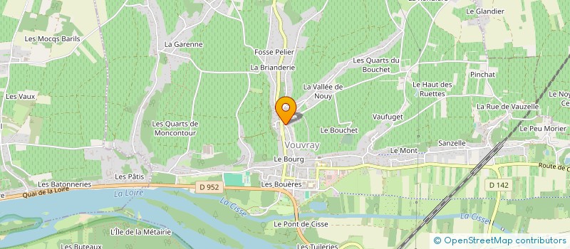 localisation de l'entreprise SCI SAMLLA BIS à VOUVRAY
