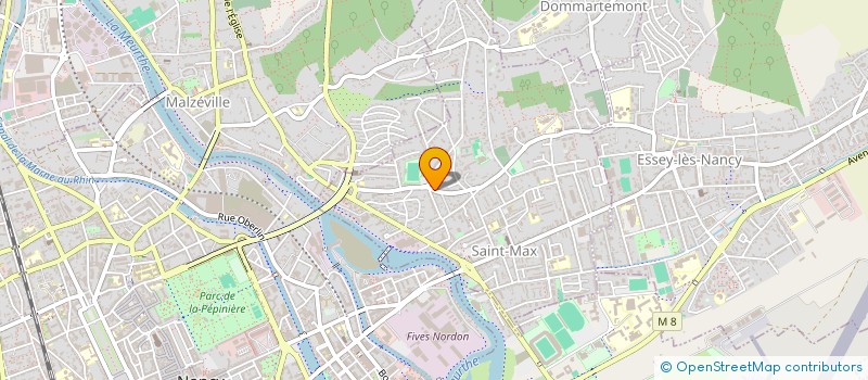 localisation de l'entreprise SCI SAMMAMM  SAINT-MAX