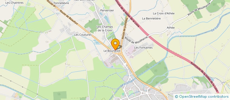 localisation de l'entreprise SCI SAMODA  LONGUE-JUMELLES