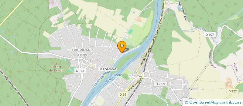 localisation de l'entreprise SCI SAMOIS BORD DE SEINE  SAMOIS-SUR-SEINE