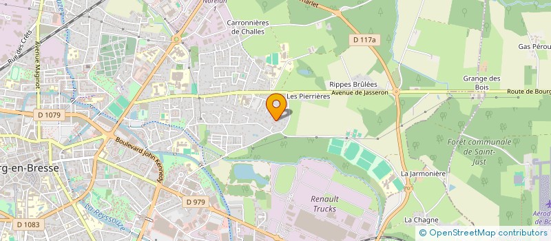 localisation de l'entreprise SCI SAMPA à BOURG-EN-BRESSE