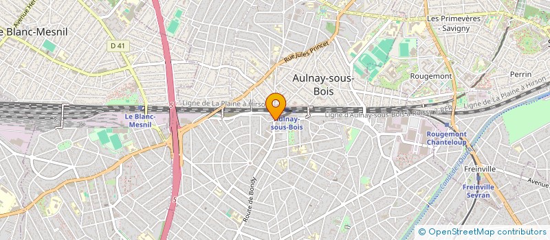 localisation de l'entreprise SCI SAMPAT à AULNAY-SOUS-BOIS