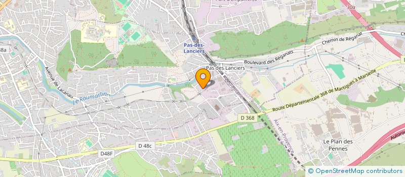 localisation de l'entreprise SCI SAMPATONY  SAINT-VICTORET