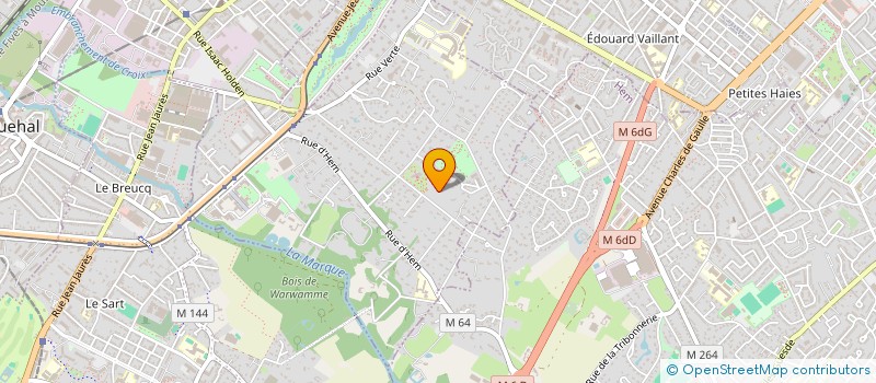 localisation de l'entreprise SCI SAMPHIRE à CROIX