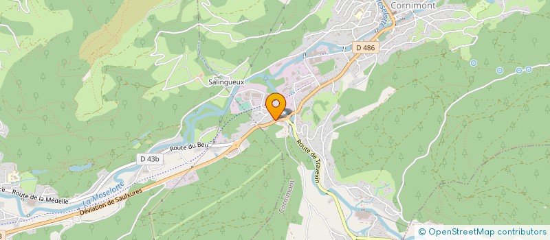 localisation de l'entreprise SCI SAMPIETRO  CORNIMONT