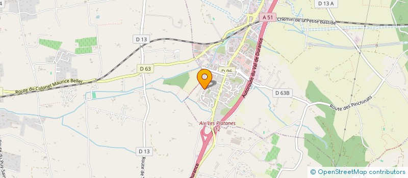 localisation de l'entreprise SCI SAMPOL GIORDANO  VENELLES