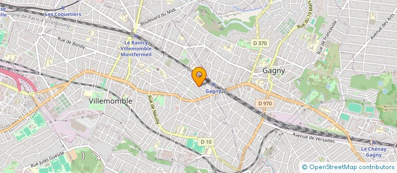 localisation de l'entreprise SCI SAMREIT  VILLEMOMBLE