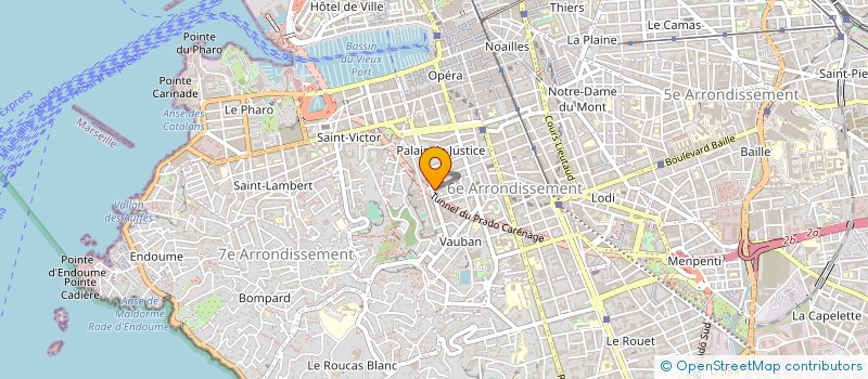 localisation de l'entreprise SCI SAMROUX à MARSEILLE