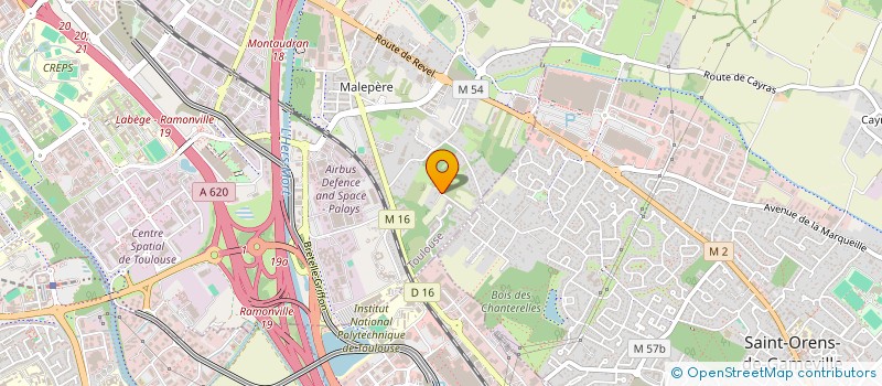 localisation de l'entreprise SCI SAMSARAH à TOULOUSE