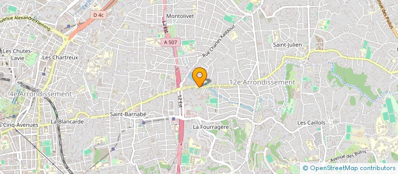 localisation de l'entreprise SCI SAMSIT à MARSEILLE