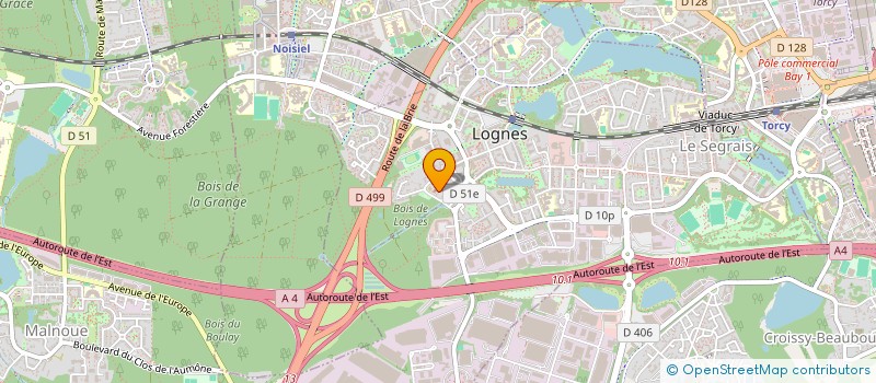 localisation de l'entreprise SCI SAMSON ET HUTTEL à LOGNES