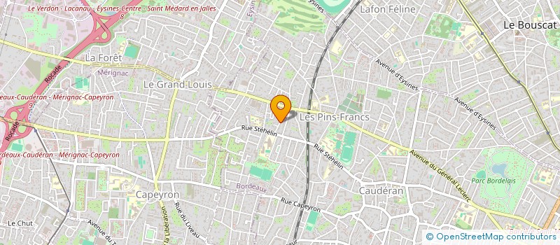 localisation de l'entreprise SCI SAMSUFFY  BORDEAUX