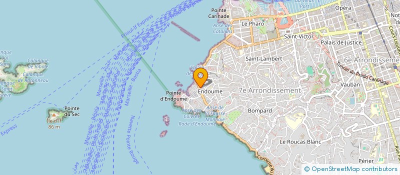localisation de l'entreprise SCI SAMSUPHI à MARSEILLE