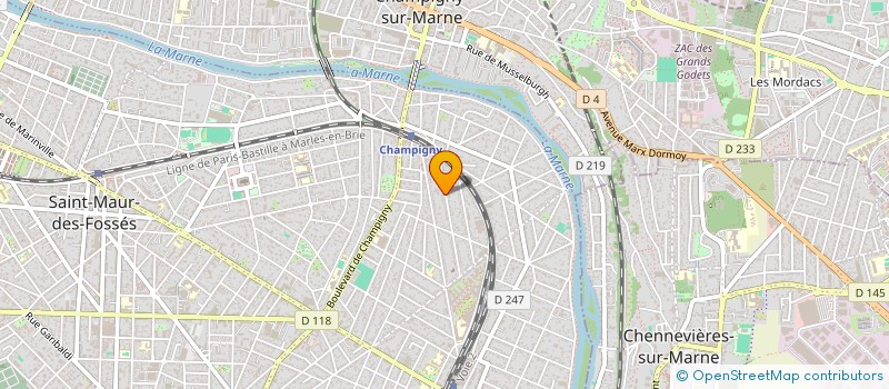 localisation de l'entreprise SCI SAMTEM DZONG à SAINT-MAUR-DES-FOSSES