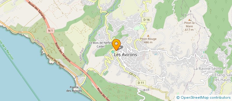 localisation de l'entreprise SCI SAMUEL  LES AVIRONS