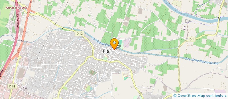 localisation de l'entreprise SCI SAMUEL - AHARON  PIA