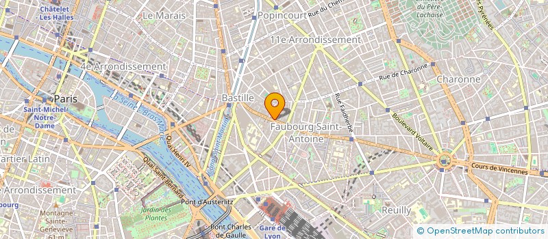 localisation de l'entreprise SCI SAMUEL DREYFUSS  PARIS 11