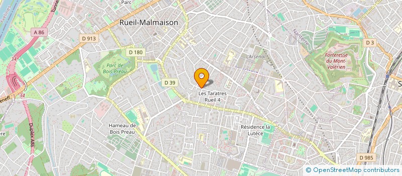 localisation de l'entreprise SCI SAMUEL GEORGELIN à RUEIL-MALMAISON