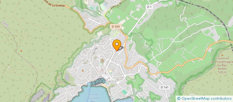 localisation de l'entreprise SCI SAMUELIAN ET FILS à CASSIS