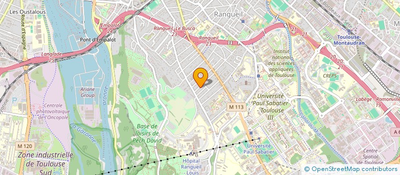 localisation de l'entreprise SCI SAMVAL à TOULOUSE