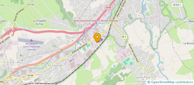 localisation de l'entreprise SCI SAMY  L'HORME