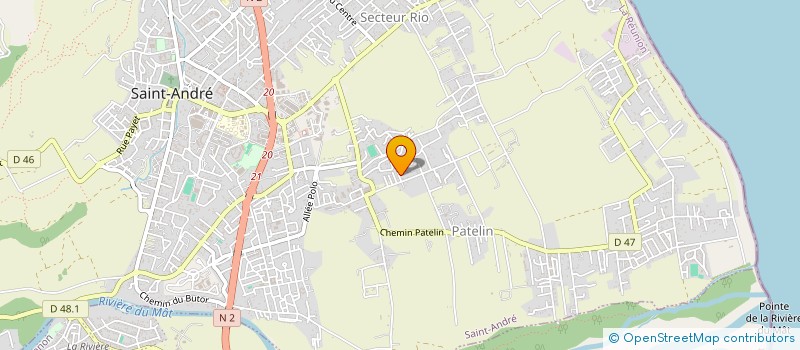 localisation de l'entreprise SCI SAMYA à SAINT-ANDRE