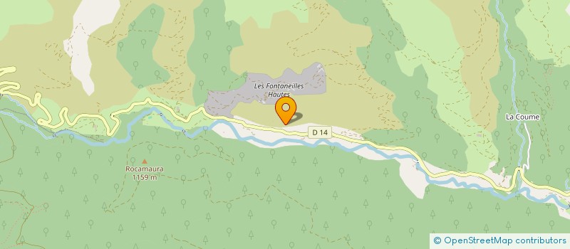 localisation de l'entreprise SCI SAN BARTOMEU  MOSSET